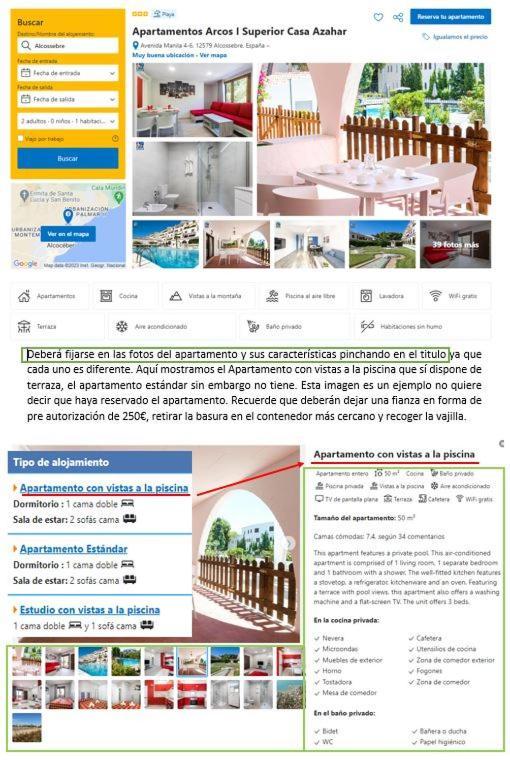 Apartamentos Arcos I Superior Casa Azahar Alcoceber Bagian luar foto